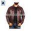 Polyester Lining and High Black Fitting Best Selling Stylish Look Genuine Leather Jacket for Men