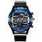 SINOBI S9789G Chronograph Men's Watch Creative Design Model Silicone Band Quartz Watches Relogio Masculino