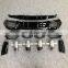 High Quality New pattern For Mercedes Benz A-class W177 upgrade A35 AMG Rear Diffuser With Exhaust Pipe Rear Tips