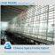 Prefabricated steel space truss structure glass curtain wall
