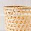 Natural Rustic Woven Open Bamboo Storage Basket Plant Holder Wholesale Handwoven Made in Vietnam