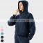 Hooded Sweatshirt Custom Sportswear Long Sleeve Thumb Holes Sports Clothes Gym Fitness Jackets Women Zipper Wamth Yoga Jacket