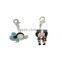 boy and girl charm with different enamel color