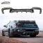 F06 F12 F13 M6 MP Style Carbon Fiber Rear Diffuser Rear Bumper Lip Rear Splitter For Bmw 6 Series F05 F12 F13 M6