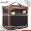 Hot Sale PVC portable beauty bag with mirror & tray, PVC cosmetic makeup display case