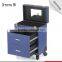 PVC hairdressing case makeup beauty case with mirror