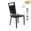 2016 Hot sale popular metal leather cushion dining chair in restaurant furniture