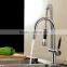 Pullout Spray Professional Kitchen Faucet with Soap Dispenser