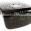 Tetragon Green LED Digital AM FM Alarm Clock Radio