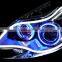 Factory supply dual color 12V flexible led daytime running light drl prado 150
