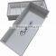 2016 new design custom luxury silver logo chocolate gift box