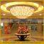 Luxury hotel project crystal ceiling lamp/traditional crystal chandelier lamp