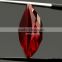 synthetic faceted octagon red 8# ruby prices