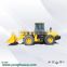 China supplier construction machine wheel loader small digging machine backhoe loader for sale