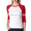Wholesale Lady's long sleeves round neck t shirt