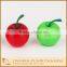 Plastic Fruit, Green Apples With Plastic ,double Wall Jar With Cosmetic Packaging