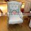 french shabby chic antique wooden living room chair