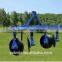 double rows four discs ridging plough for tractor