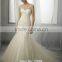 Scoop Neck Backless Mermaid Lace Wedding Dress Vestidos De Novias Bridal Gowns New Arrival