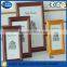 Rectangular clear grind edge physically tempered picture frame glass