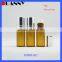 WHOLESALE 5ML 10ML AMBER GLASS ROLL ON BOTTLE WITH STAINLESS STEEL ROLLER                        
                                                Quality Choice