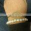 JOKER CABINET CUTOUT MONOGRAM GOLD BANGLE PERSONALIZED BANGLE                        
                                                Quality Choice
