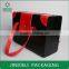fashion design rend and black leather cosmetic gift box