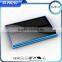 China Import Direct Ultra Slim Solar Power Bank 12000mah with Led Torch and 3 Usb Outputs