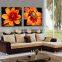 modern flowers print oil painting on canvas