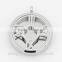 New arrival Stainless Steel antique silver open locket
