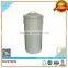 46L hot sale metal stackable storage bin with lid
