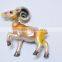 4 inch Pearl Powder Ram Sheep Plastic Personalized Educational Country Fridge Magnets