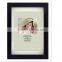 6x4 Inch Home Black touching Plastic Boxed photo Frame