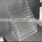 wholesale new style wall mount clear acrylic brochure holder/magazine holder