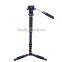 Q238 Digital camera tripod 1730MM height foldable monopod & walking stick for travel dslr camera monopod selfie stick 32mm tube