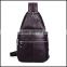 1729 new European fashion neutral leather chest Pack Backpack one generation