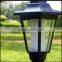 Solar led Small fancy small decorative wall crystal lamp light led night lawn garden lamp light