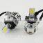 auto part led car light cob headlight h4 33w 3000lm h4 led headlight