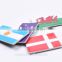 magic small country flag EVA fridge magnet stickers for kids toy