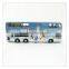 YLBU03 OEM full decal double-decker diecast metal bus toy