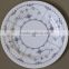 hexagon deep melamine dinner plates(PL-06)