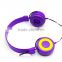 new premium fashion headphones for smart phone colorful headset manufacturer