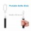 Selfie Stick Extendable Foldable All-in-One Bluetooth Self Portrait Monopod with Built-in Remote Shutter for Smartphones