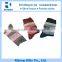 Fuzzy colorful striped microfiber hosiery socks