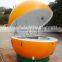 Outdoor Fibreglass Orange shape portable Kiosk Food Kiosk China manufacturer