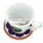Colorful Flower Soft Pvc Bespoke Coasters High Quality Water Cup Pad Creative Gifts