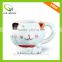 Color Glazed Design Artwork Hand painted ceramic coffee cup with cat shaped