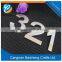 Low price 3D ABS Chrome car sticker used for all cars