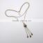 Retro fashion simple waterdrop tassel necklace, necklaces jewelry