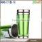 Double wall 16oz stainless steel and plastic insulated coffee mugs with mirror